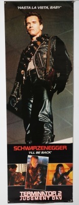 Original Terminator 2 Judgement Day Movie Poster.