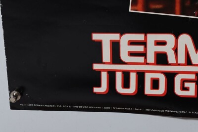 Original Terminator 2 Judgement Day Movie Poster. - 5
