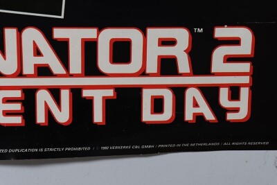 Original Terminator 2 Judgement Day Movie Poster. - 6