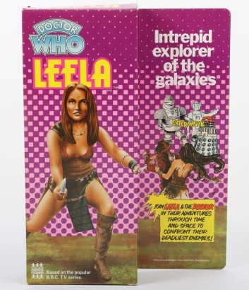 Vintage Denys Fisher Doctor Who Leela 10 inch Action figure.