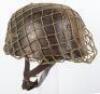 Luftwaffe Double Decal Camouflaged Paratroopers Steel Helmet - 3