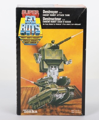 Vintage Super Go Bots Gobots Destroyer Enemy Robot Attack Tank.