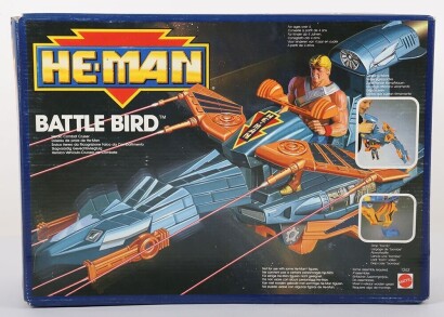 Vintage New Adventures of He Man Battle Bird Vehicle boxed Mattel.