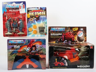 Four Vintage Masters of the Universe New Adventures of He Man Toys Mattel.