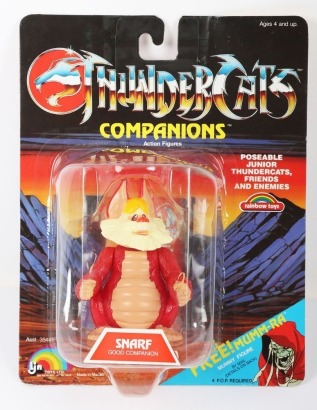 Vintage Thundercats Snarf Companions Action Figure LJN Carded Moc.