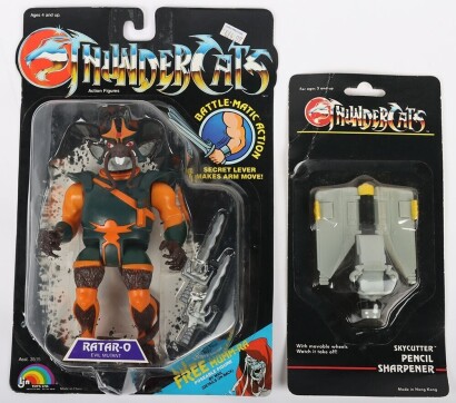 Vintage Thundercats Ratar-O Action Figure LJN Carded Moc.