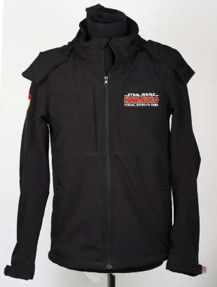 Scarce Star Wars Han Solo Visual Effects Cast and Crew Soft Shell Jacket.