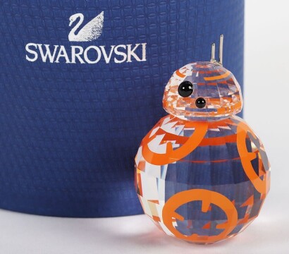 Swarovski crystal figurine Figure BB-8 Star Wars.