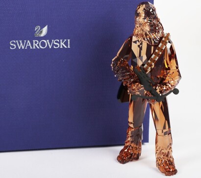 Swarovski crystal figurine Figure Chewbacca Star Wars.