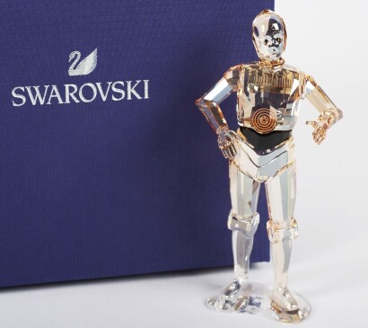 Swarovski crystal figurine Figure C-3PO Star Wars.
