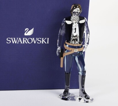 Swarovski crystal figurine Figure Han Solo Star Wars.