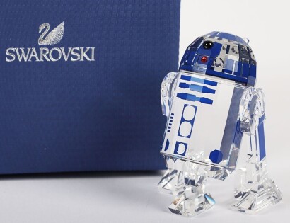 Swarovski crystal figurine Figure R2-D2 Star Wars.