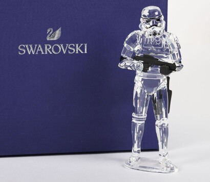 Swarovski crystal figurine Figure Stormtrooper Star Wars.