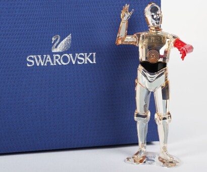 Swarovski crystal figurine Figure C-3PO Star Wars.