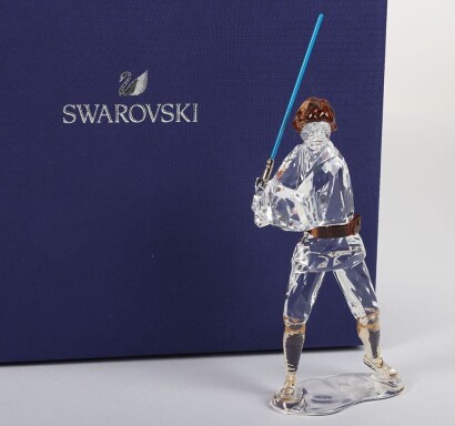 Swarovski crystal figurine Figure Luke Skywalker Star Wars.