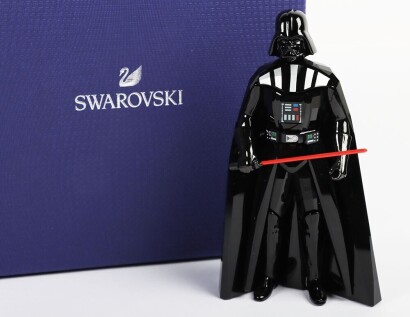 Swarovski crystal figurine Figure Darth Vader Star Wars.