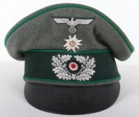 German Army Mountain Troops Crusher Cap