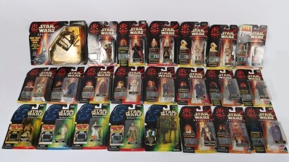 Large Quantity of Star Wars The Power of the Force Action Figures Kenner.