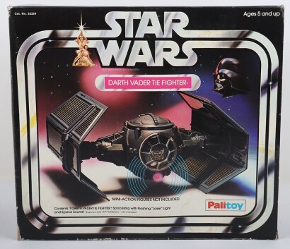 Vintage Star Wars Darth Vader Tie Fighter Vehicle Boxed Palitoy.