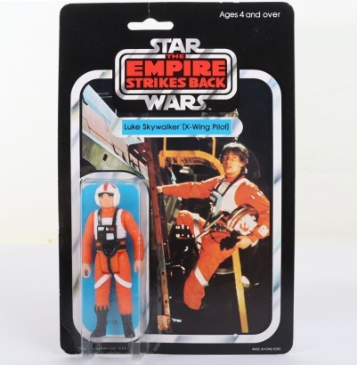 Vintage Star Wars Luke Skywalker: X-Wing Pilot Original Carded Moc Action Figure Palitoy.