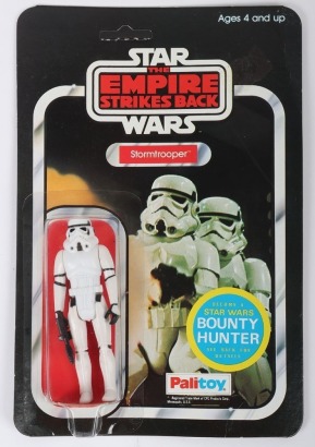Vintage Star Wars Stormtrooper The Empire Strikes Back Action Figure carded moc Palitoy.