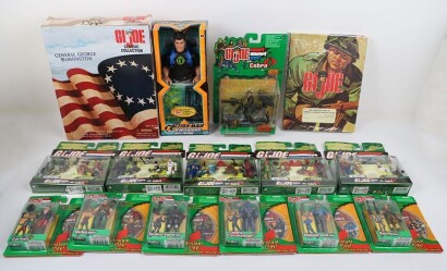 Collection of Gi Joe Action Man Toys and more.