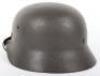 Waffen-SS Single Decal Steel Combat Helmet - 3