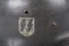 Waffen-SS Single Decal Steel Combat Helmet - 5