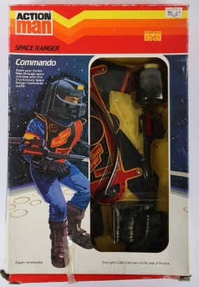 Vintage Action Man Space Ranger Commando Outfit Palitoy.