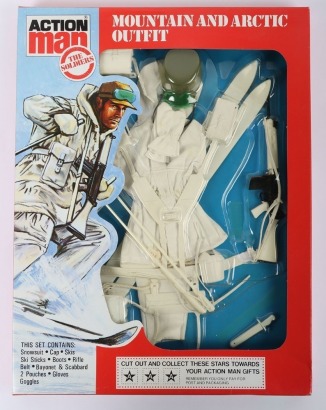 Vintage Action Man The Soldiers Mountain And Arctic Outfit Palitoy.