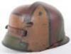 German M-16 Steel Helmet with Brow Plate (Stirnpanzer) - 2