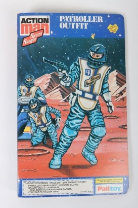 Vintage Action Man Patroller Space Ranger Outfit Palitoy.