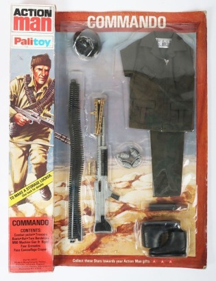 Vintage Action Man Commando Outfit Palitoy.
