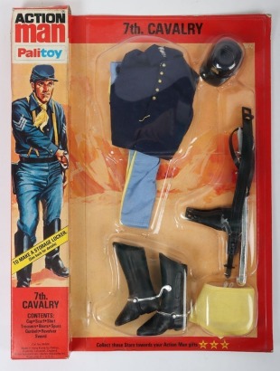 Vintage Action Man 7th. Cavalry circa 1977 Outfit Palitoy.
