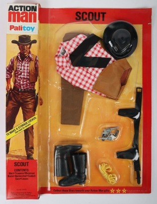 Vintage Action Man Scout circa 1977 Outfit Palitoy.