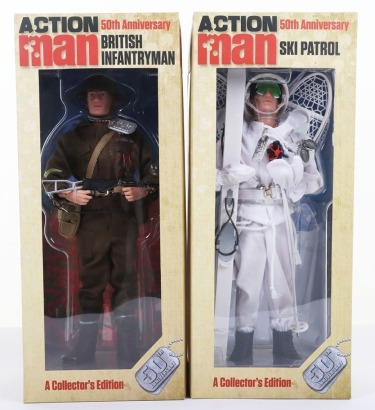 Two 50th Anniversary Action Man