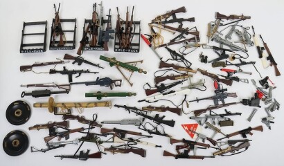 Vintage Action Man Palitoy A Quantity of Small Arms /medium/Heavy machine Guns