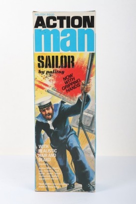 Vintage Action Man Sailor Empty Box circa 1973