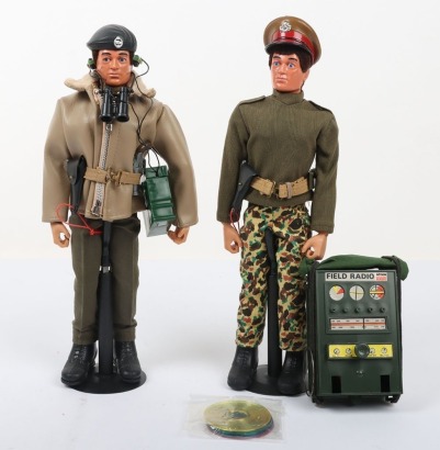 Vintage Palitoy Action Man Field Commander and Field Radio