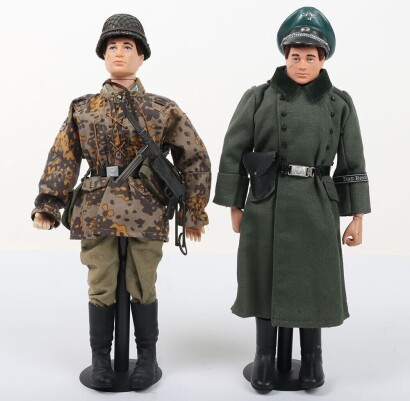 Two German Military Action Figures