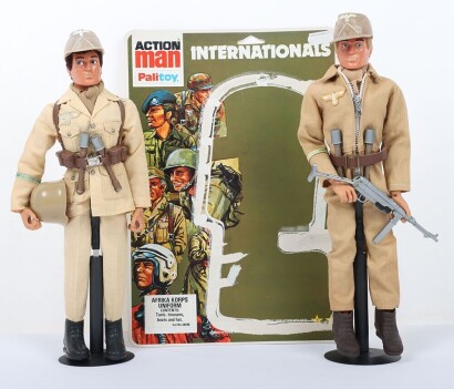 Vintage Palitoy Action Man Afrika Korps Uniform Internationals