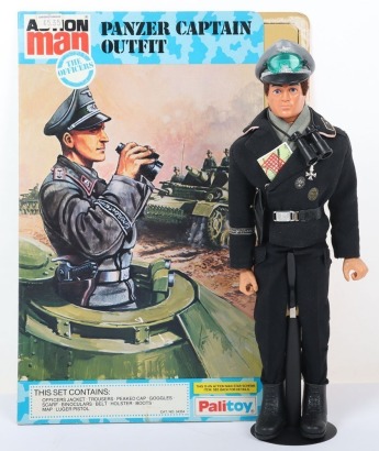 Vintage Palitoy Action Man German Panzer Captain
