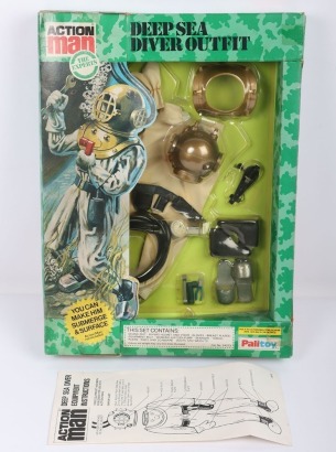 Vintage Palitoy Action Man The Experts Deep Sea Diver Outfit