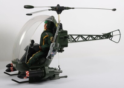 Vintage Palitoy Action Man Boxed Transport Command Assault Copter