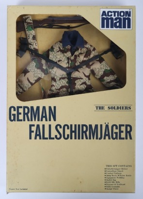 Scarce Vintage Palitoy Action Man The Soldiers German Fallschirmjager Paratrooper