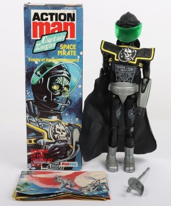 Vintage Action Man Boxed Captain Zargon Space Pirate