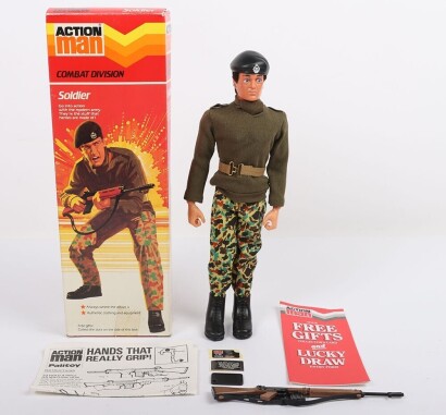 Vintage Action Man Boxed Combat Division Soldier