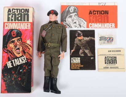 Vintage Action Man Boxed Talking Commander