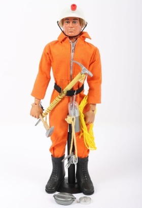 Palitoy Vintage Action Man Emergency Underground Rescue Figure
