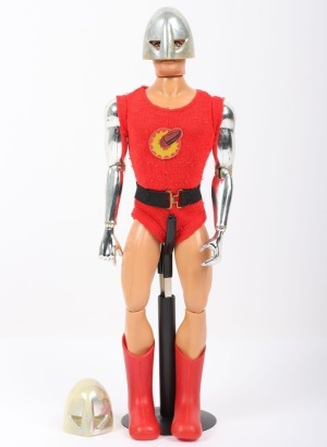 Scarce Palitoy vintage Action Man Bullet Man &lsquo;The Human Bullet&rsquo; with jet boots,